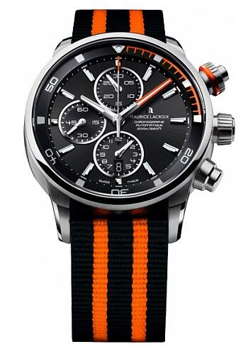 Maurice Lacroix Pontos Chronograph S Orange PT6008-SS002-332-1 Replica Watch